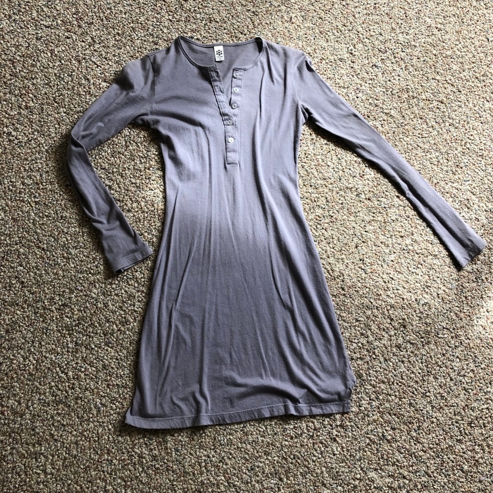 American Apparel lavender T-shirt dress size XS